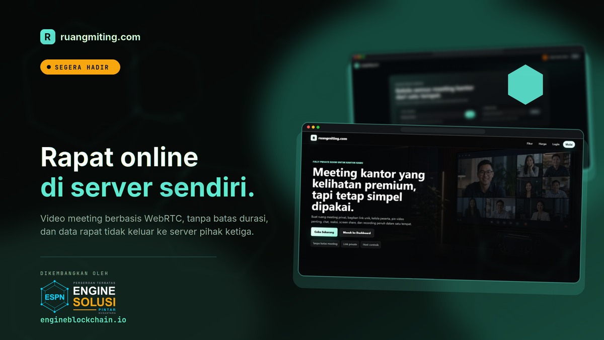 Tiga Model Video Conference untuk Rapat yang Tidak Terputus
